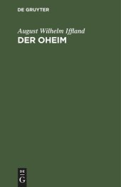 book Der Oheim: Ein Lustspiel in fünf Akten