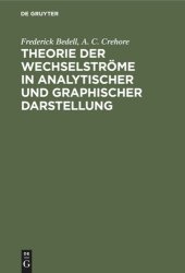 book Theorie der Wechselströme in analytischer und graphischer Darstellung