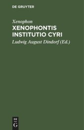 book Xenophontis Institutio Cyri