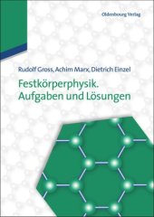 book Festkörperphysik. Aufgaben und Lösungen