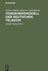 book Vorgehensmodell der Deutschen Telekom: Entwicklung und Instandhaltung von komplexen Softwaresystemen