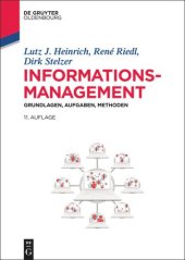 book Informationsmanagement: Grundlagen, Aufgaben, Methoden