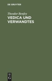 book Vedica und Verwandtes