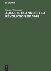 book Auguste Blanqui et la révolution de 1848