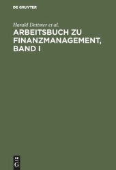 book Arbeitsbuch zu Finanzmanagement, Band I