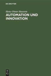 book Automation und Innovation: Der Weg zur flexiblen Betriebsweise