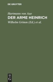 book Der arme Heinrich