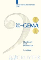 book Recht und Praxis der GEMA: Handbuch und Kommentar