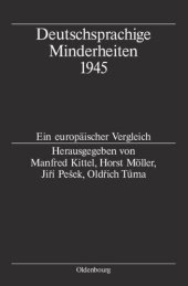 book Deutschsprachige Minderheiten 1945: Ein europäischer Vergleich