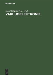 book Vakuumelektronik: Ausgewählte Beiträge