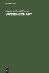 book Wissenschaft: Studien zu ihrer Geschichte, Theorie und Organisation