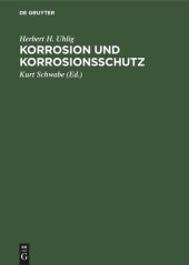 book Korrosion und Korrosionsschutz