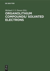 book Organolithıum Compounds/ Solvated Electrons