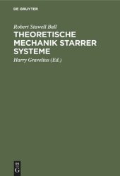 book Theoretische Mechanik starrer Systeme