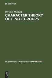 book Character Theory of Finite Groups