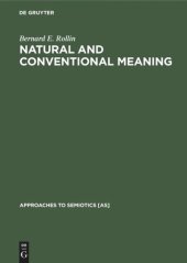 book Natural and Conventional Meaning: An Examination of the Distinction