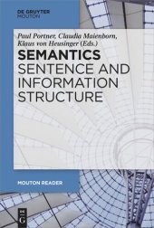 book Semantics - Sentence and Information Structure