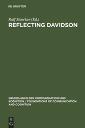 book Reflecting Davidson: Donald Davidson Responding to an International Forum of Philosophers