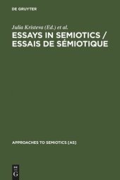 book Essays in Semiotics /Essais de sémiotique