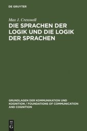 book Die Sprachen der Logik und die Logik der Sprache