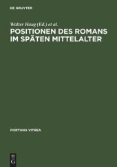 book Positionen des Romans im späten Mittelalter