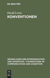 book Konventionen: Eine sprachphilosophische Abhandlung