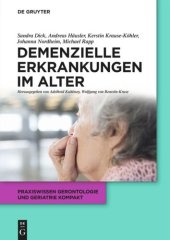 book Demenzielle Erkrankungen im Alter