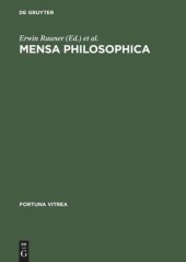 book Mensa philosophica: Faksimile und Kommentar