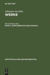 book Werke: Band 2 Supplementum Coelifodinae