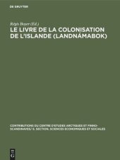 book Le livre de la colonisation de l’Islande (Landnámabok)