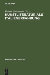 book Kunstliteratur als Italienerfahrung