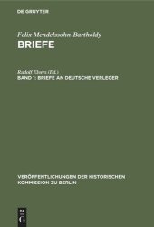 book Briefe: Band 1 Briefe an deutsche Verleger