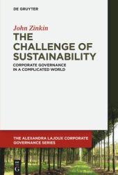 book The Challenge of Sustainability: Corporate Governance in a Complicated World