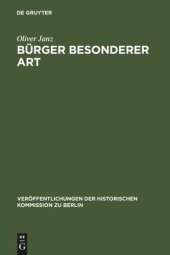 book Bürger besonderer Art: Evangelische Pfarrer in Preußen 1850-1914