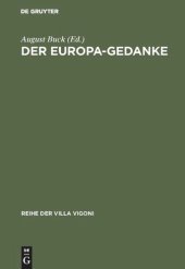 book Der Europa-Gedanke