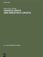 book Vedisch vratá und awestisch urvāta