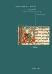 book In Search of the Culprit: Aspects of Medieval Authorship