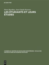 book Les étudiants et leurs études