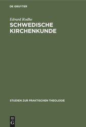 book Schwedische Kirchenkunde