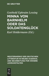 book Minna von Barnhelm oder das Soldatenglück