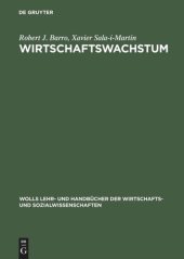 book Wirtschaftswachstum