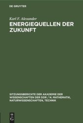 book Energiequellen der Zukunft