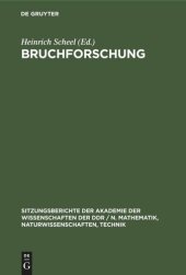 book Bruchforschung