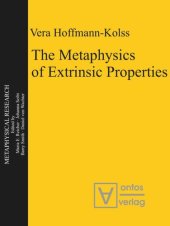 book The Metaphysics of Extrinsic Properties