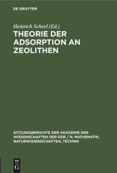 book Theorie der Adsorption an Zeolithen