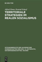 book Territoriale Strategien im realen Sozialismus