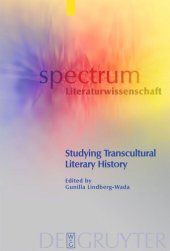 book Studying Transcultural Literary History