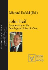 book John Heil: Symposium on his Ontological Point of View