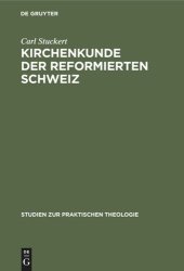 book Kirchenkunde der reformierten Schweiz