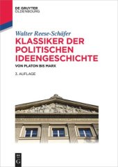 book Klassiker der politischen Ideengeschichte: Von Platon bis Marx